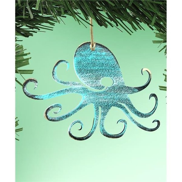 Designocracy Designocracy 99512-M Octopus Wooden Magnet Wall Decor 99512-M